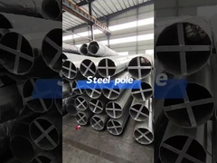 গরম ডুবিয়ে গ্যালভানাইজড পাওয়ার পোল