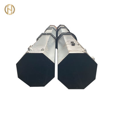 300daN 200daN ধাতু বৈদ্যুতিক মেরু হট রোল ইস্পাত Q345B GR65 2 - 3.5 মিমি