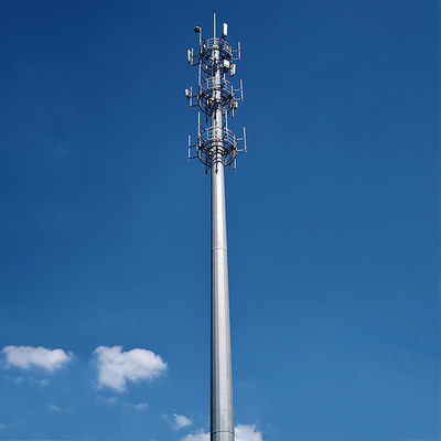 কেনা 100FT 120FT টেলিকম মেরু হট ডপ গ্যালভানাইজড পৃষ্ঠ চিকিত্সা এবং ফুটাও টেলিকম পোস্ট ডিফ্লেকশন গণনা online manufacture