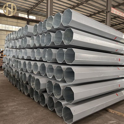 কেনা নিম্ন এবং মাঝারি ভোল্টেজ লাইনের জন্য অষ্টভুজাকার পাওয়ার খুঁটি, ধাতব খুঁটি, বৈদ্যুতিক সরঞ্জাম সরবরাহ online manufacture