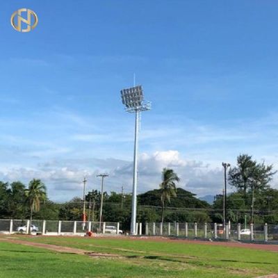 কেনা প্লাজা হাই মাস্ট মেরু 25M 35M 40M ফ্লাড লাইট পোলস বহুভুজ আকৃতি online manufacture