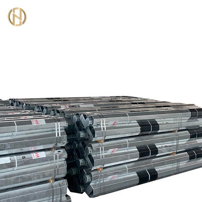 কেনা নলাকার ধাতব বৈদ্যুতিক মেরু 11M 450daN 550daN লো সিলিকন ওয়েল সমাপ্ত গ্যালভানাইজেশন online manufacture