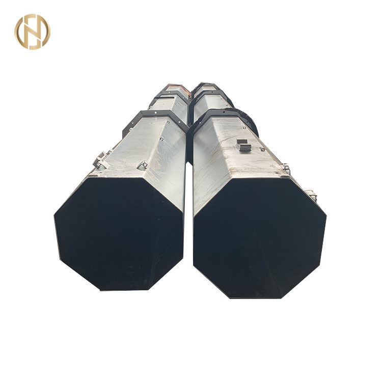 300daN 200daN ধাতু বৈদ্যুতিক মেরু হট রোল ইস্পাত Q345B GR65 2 - 3.5 মিমি